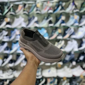 Panda Men's Lightweight Breathable Slip-On Casual Sneakers - Beige