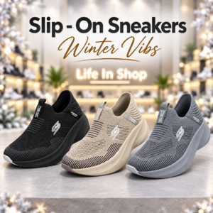 Slip-On Knit Sneakers